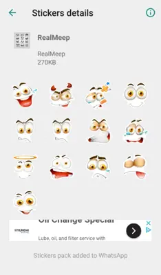 Stickers Funny For WhatsApp android App screenshot 2