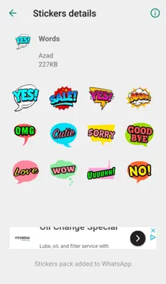 Stickers Funny For WhatsApp android App screenshot 3